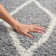 Custom Aaleigha Geometric Shag Gray Area Rug