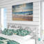 Ensemble de housse de couette Green Aquamarine Cascade Chann - Coastal-1963746569