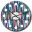 Horloge murale rétro rétro G - V Mid-Century-40745369-41250259