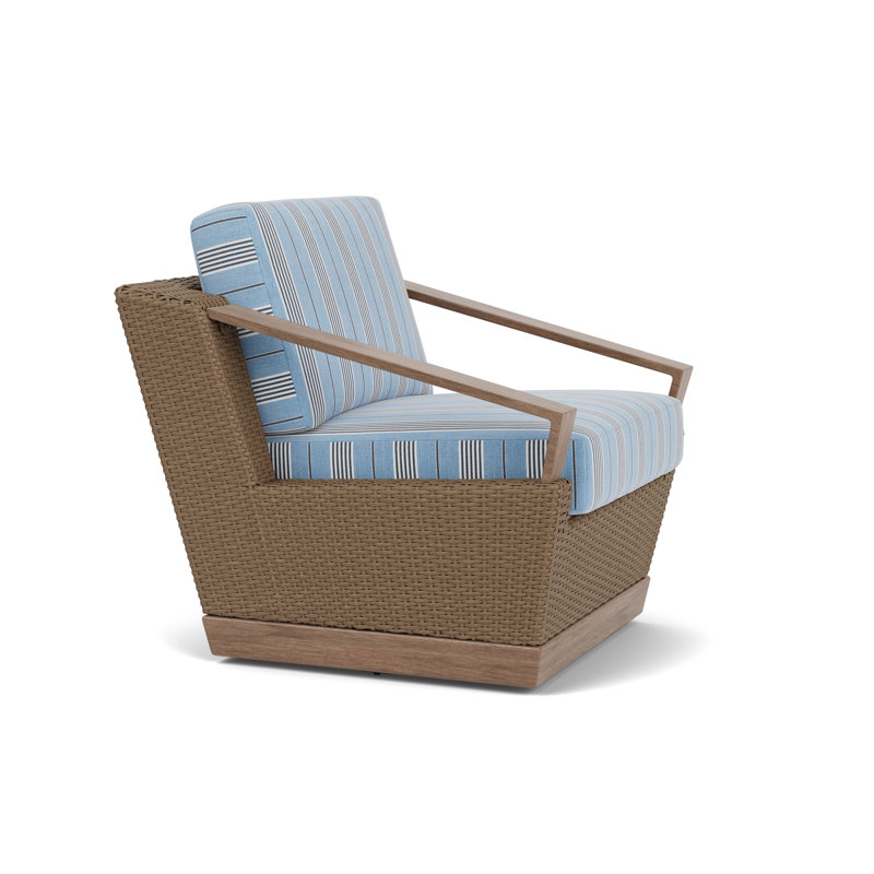 Charisma Outdoor Swivel Lounge Chair, Hansen Sky