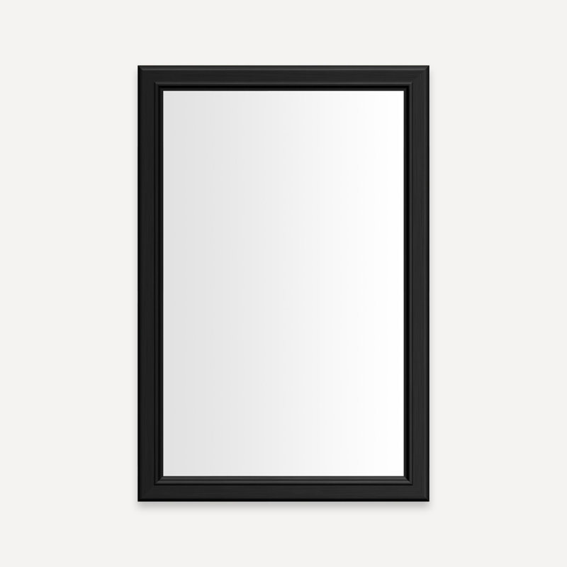 Main Line Cabinet, Brushed Black, 30" H x 19.25" W x 4" D