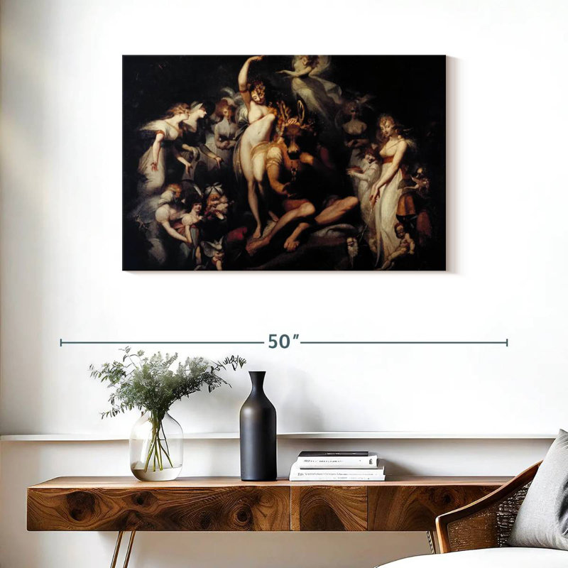 Titania And Bottom, 24" H x 36" W