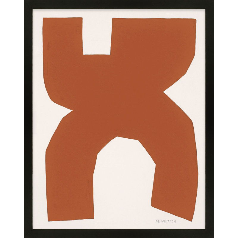 Terra Cotta 1 Print by Michael Kempen, Black, 20'' H x 16'' W