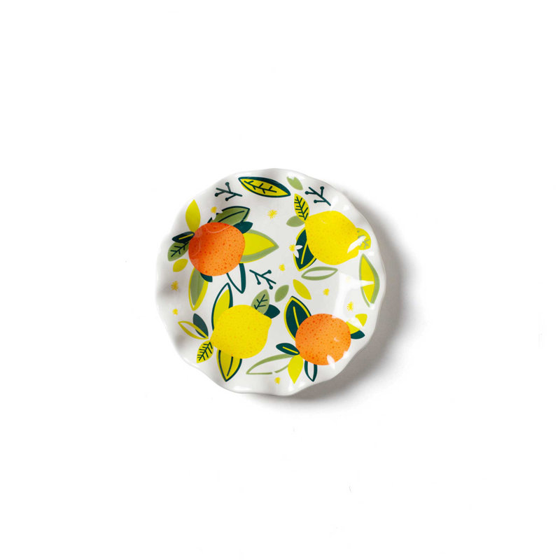 Citrus Ruffle 8" Salad Plate