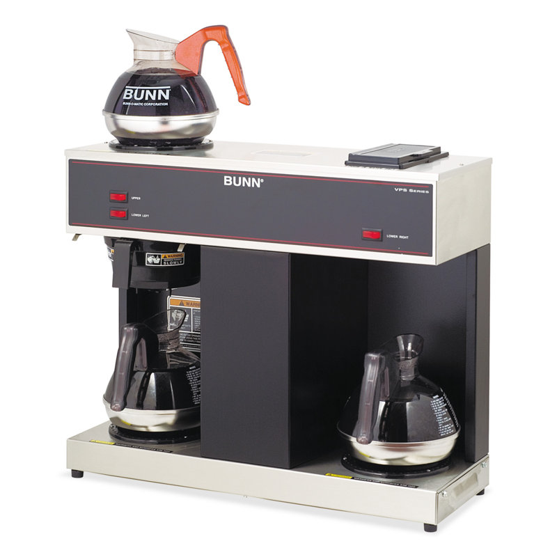 Pour-O-Matic Three-Burner Pour-Over Coffee Brewer