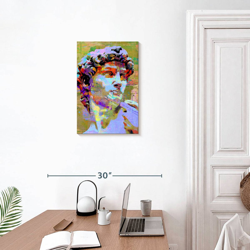 Leisha Michelangelo David I, H 24 po x l 16 po