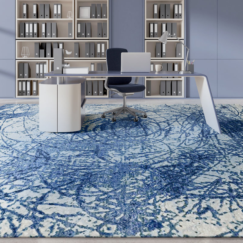 Abstract Area Rug, Rectangle 10' x 14'