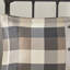 Élégante housse de couette à chevrons 6 pièces pour très grand / très grand lit avec coussins décoratifs et imprimés audacieux-118022802-118022801