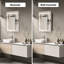 W H Framed Medicine Cabinet Mirror Fixed-83296061-83296060