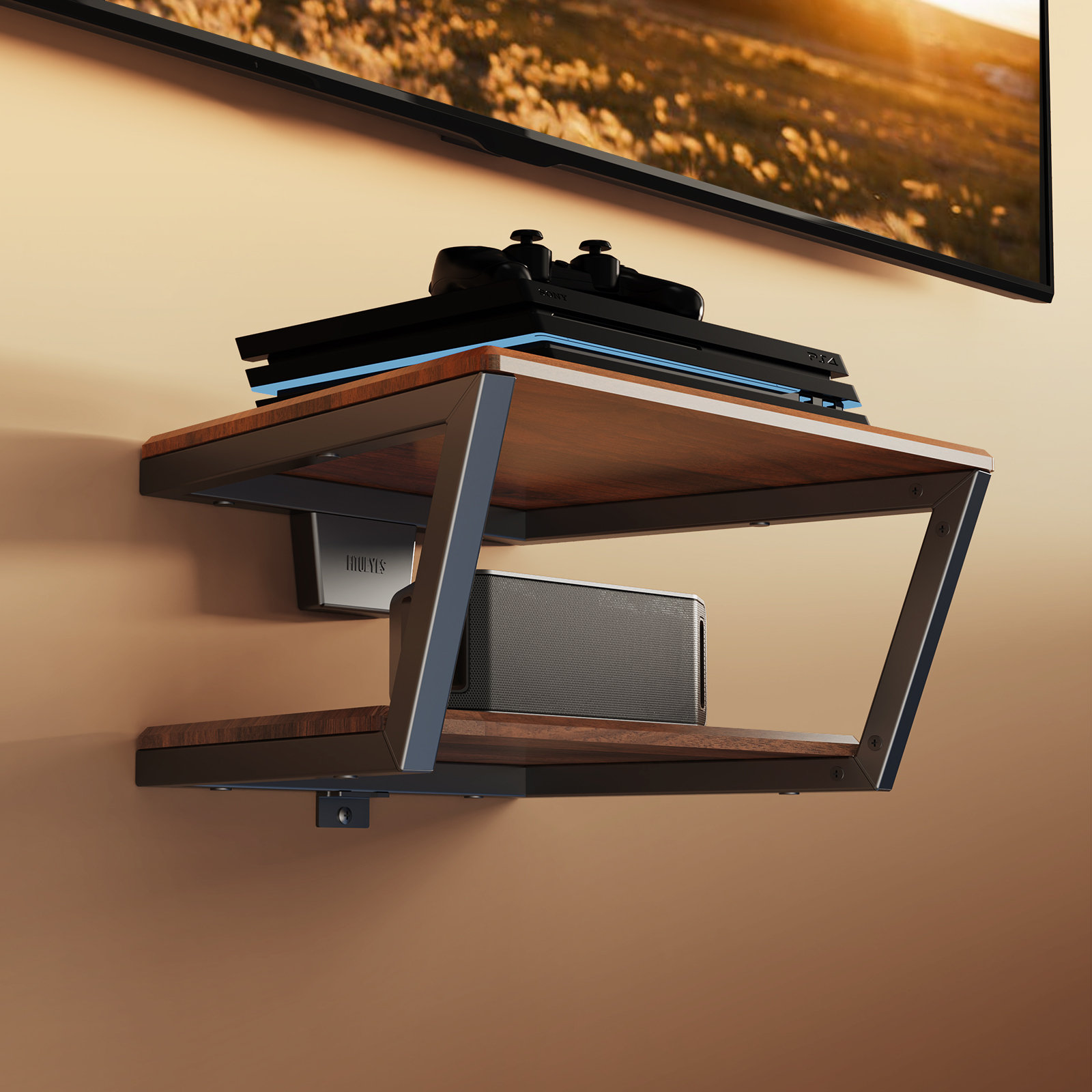 17 Stories Fleurette Wooden AV Audio Rack & Reviews - Wayfair Canada