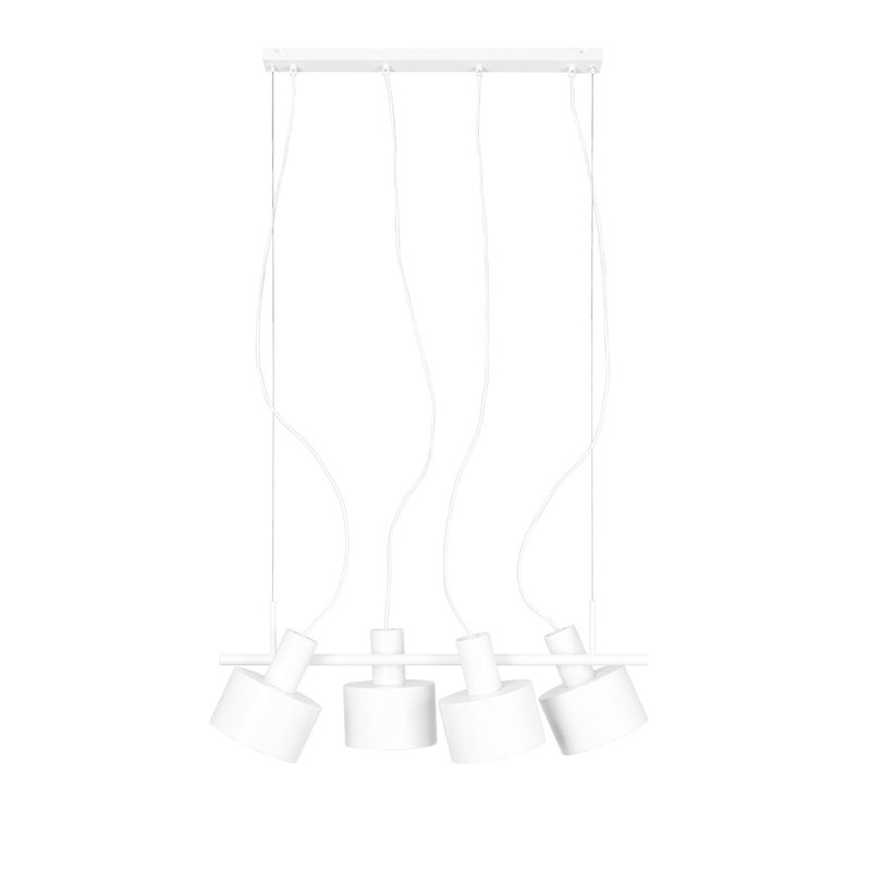 Hedgerley 4 - Light Kitchen Island Pendant, White