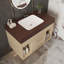 Ensemble de meuble-lavabo mural flottant 29,9 po