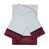 White/Maroon