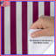 White Purple Stripes Duvet Covers-125167825