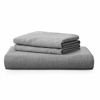 Boseman Reversible Linen Blend Duvet Cover Set