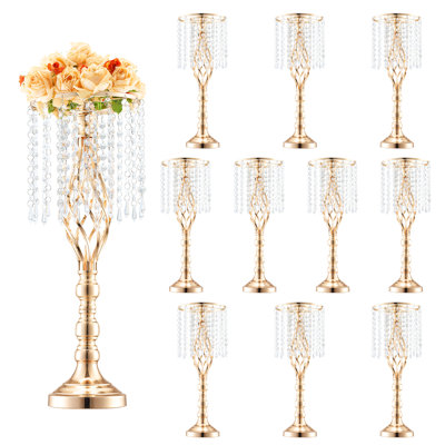 Metal Floor Vase