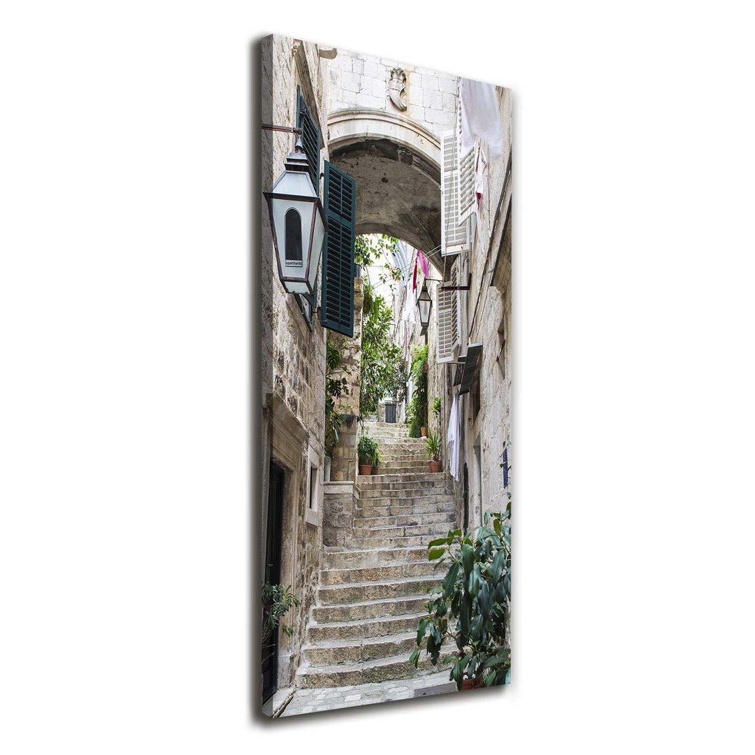 Straßen von Dubrovnik - Kunstdrucke auf Leinwand