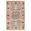Tapis unique gris de 4 pi 2 po x 5 pi 11 po Armonk