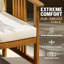 Fauteuils club en bois massif