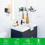 Éclairage noir pour salle de bain-2062083560