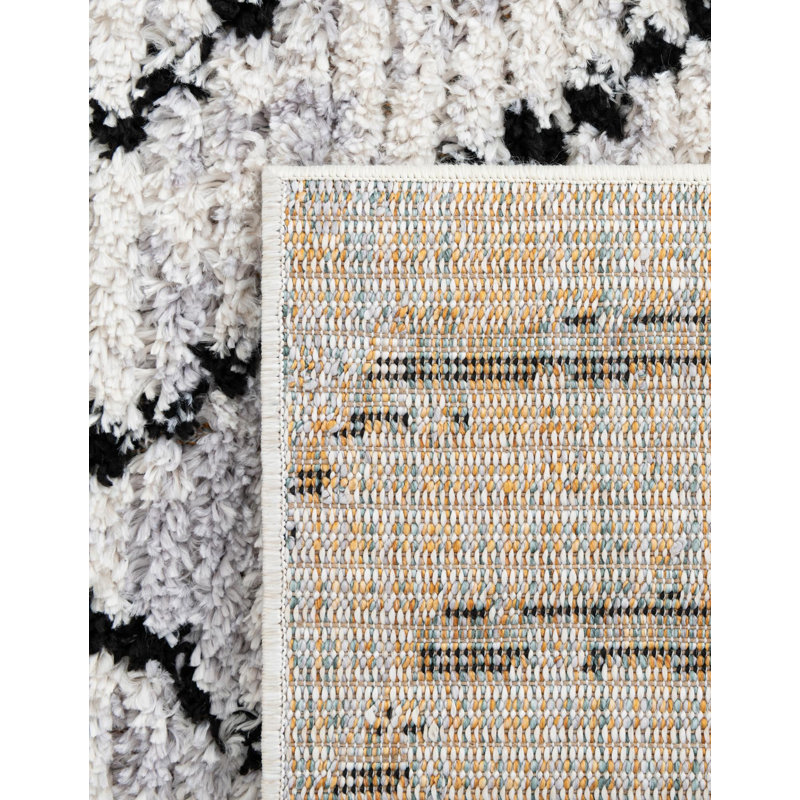 Tharon Geometric Indoor Rug, Rectangle 6' x 9'
