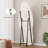 Full Length Mirror, Floor Mirror/ Wall Mirror, Flannel Wrapped Wooden Frame Floor Mirror,Irregular Wavy Mirror Standing/Halling Large Wall Mirror For Bedroom,Living Room, Dressing Room