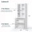70.9'' H X 47.24'' W Standard Bookcase Set (2B+A)-124217180