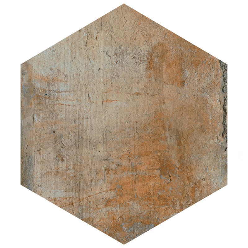 Terre 10" x 11" Porcelain Spanish Wall & Floor Tile