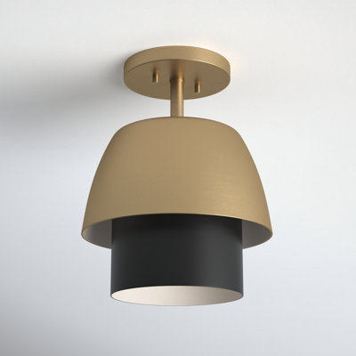 Adriann Single Light Semi Flush Mount