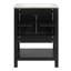 Meuble-lavabo moderne 24 po avec lavabo simple-1411210823