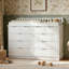 Commode à langer 100% bois massif 55 po à 10 tiroirs 55 po