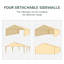 Abri pour réception Outsunny-114930492-114930490