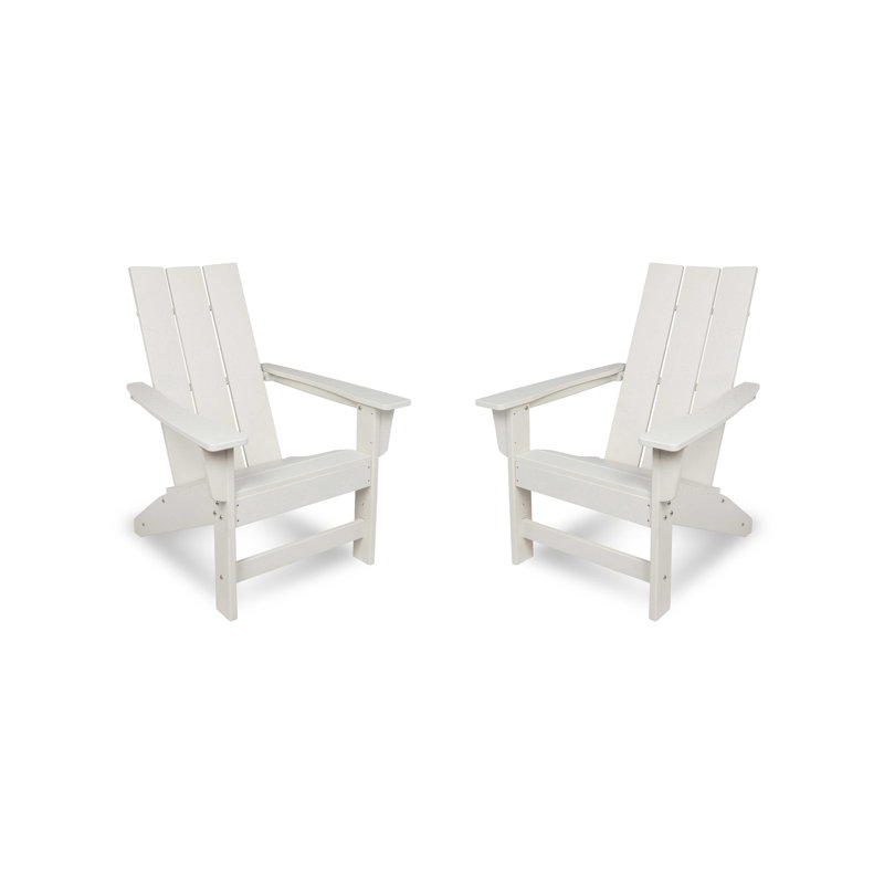 Meridian All-Weather Modern HDPE Adirondack Chair, null