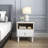 Single Drawer Bedside Table-1065715067
