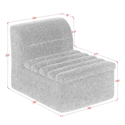 The Single Seat for Modular Sofa