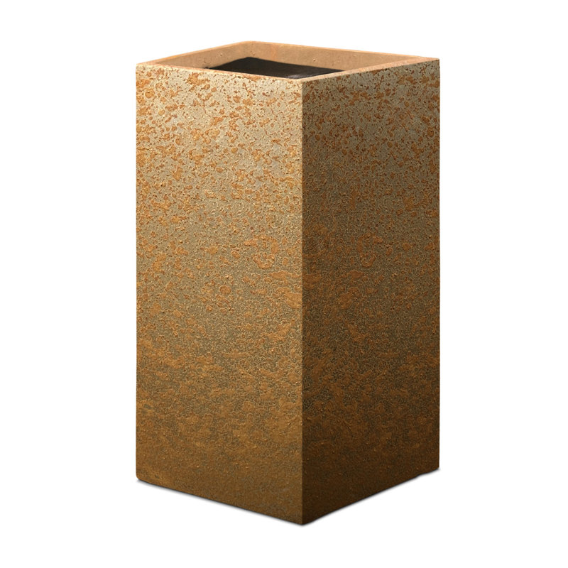 Rosston Pot Planter, Iron Oxide, 20' H x 9' W x 9" D