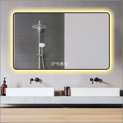 Sleek Bathroom Mirror With Advanced Features For A Modern And Functional Bathroom Experience