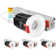2.36" Ultra Slim Selectable CCT New Construction IC LED Canless Recessed Lighting Kit