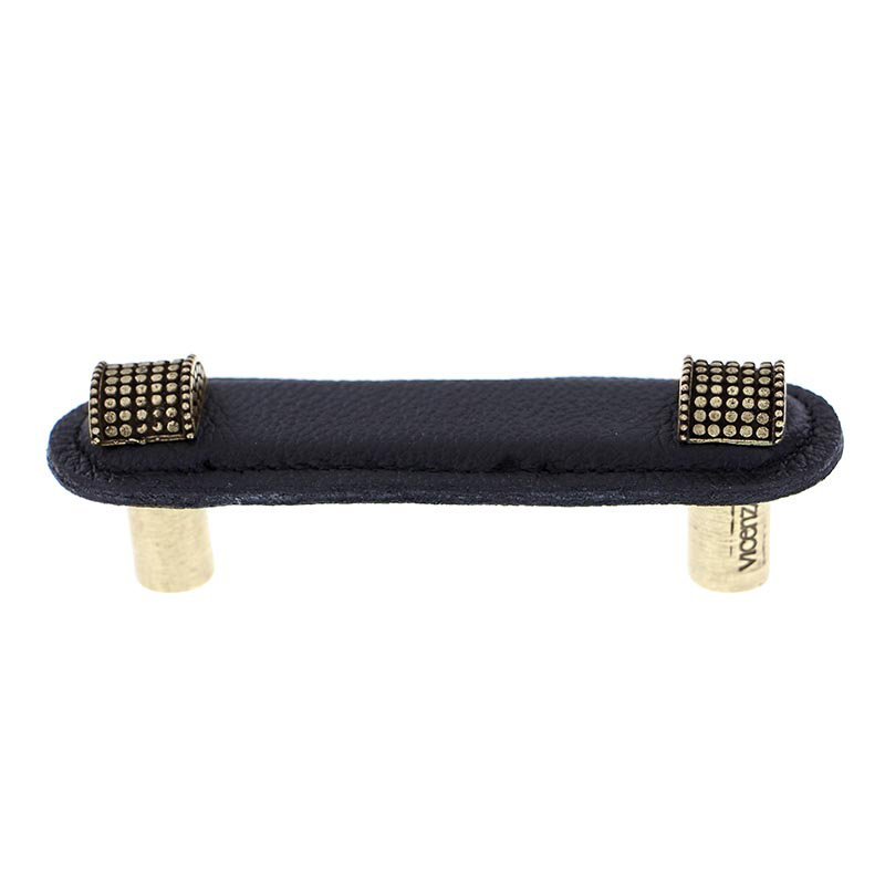 Tiziano 5" Center to Center Bar Pull, 5", Antique Brass