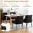 Dining Chairs,Mid Century Dining Chairs,Upholstered Faux Leather Dining Chairs with Back Pull Rod-261836128