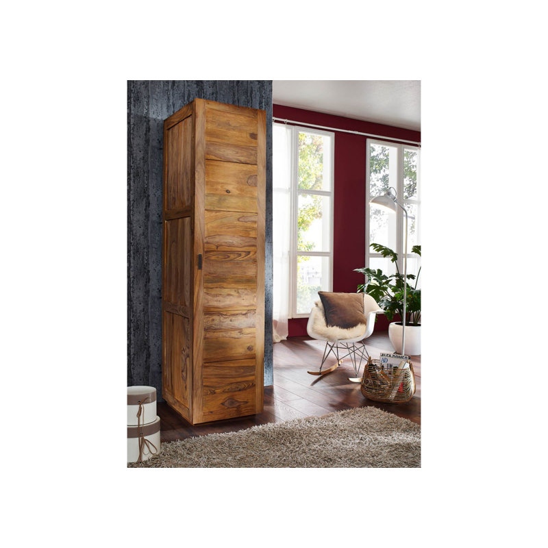 1 Door Solid Wood Wardrobe