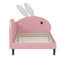 Lit de jour rembourré en forme de lapin, canapé-lit avec tête de lit à oreilles de lapin-1881402635