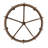 Rustic Lodge 10 - Light Steel Dimmable Wagon Wheel Chandelier