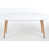 Plateau blanc mat / base naturelle sélectionné
