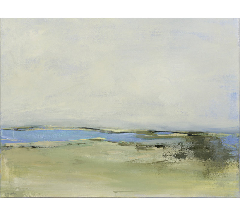 Close To The Edge Print, Wrapped Canvas, No Mat, 45" H x 60" W