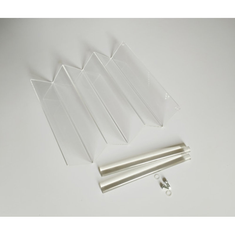 Acrylic Risers 11.8" W x 8.5" D Three-Tier Acrylic Step Display Jewelery Display Decoration