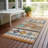 Machine Washable Indoor/Outdoor Chantille ACN2519 Southwest Rug-1331097243-1331097232
