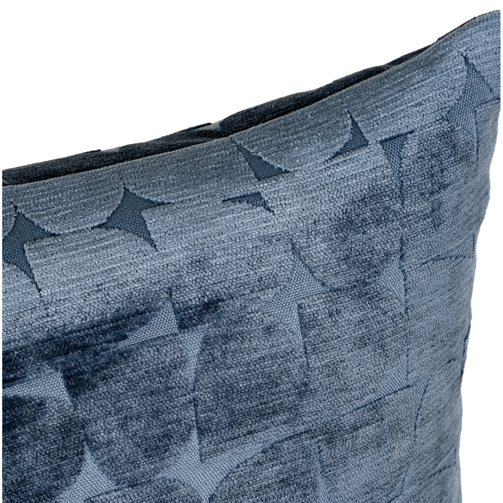 Gumdrop Throw Pillow, Blue, Feather, Square 20"