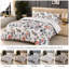 Complete Bedding Set Bliss Pink Floral Duvet Cover, Matching Fitted Sheet & Pillowcases-119317787