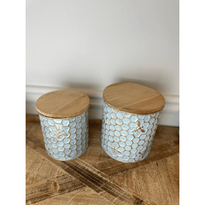 Metal Canister - Set of 2